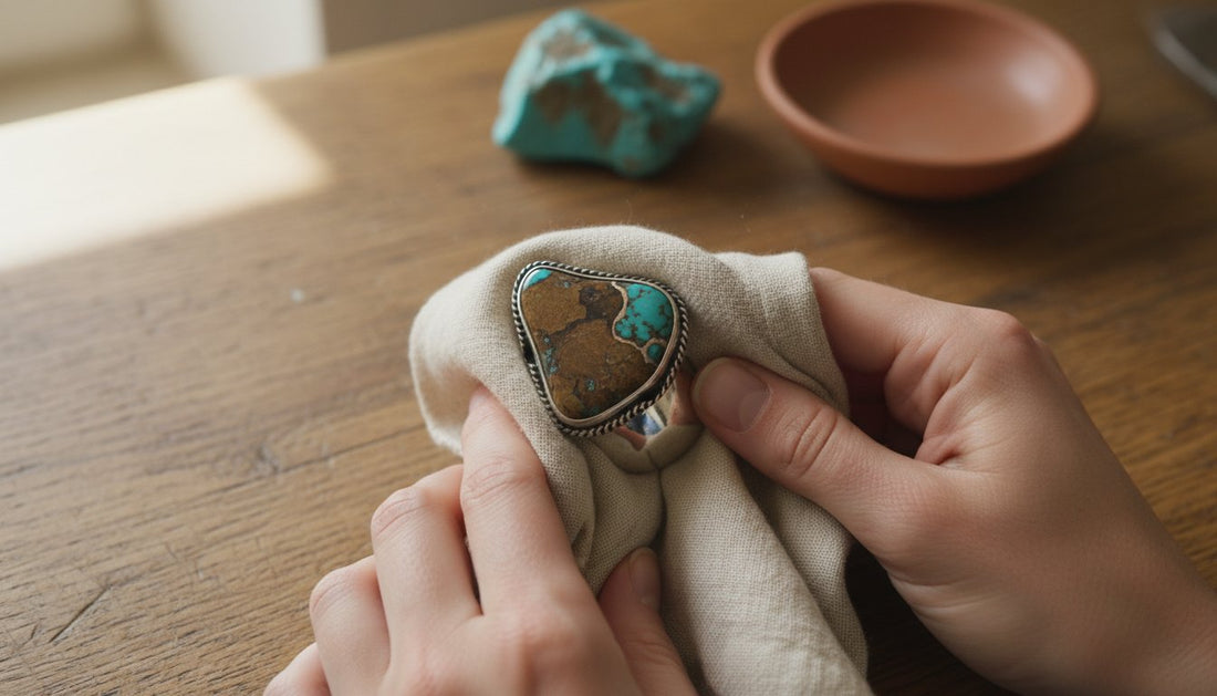 How to clean turquoise and silver jewelry for lasting beauty