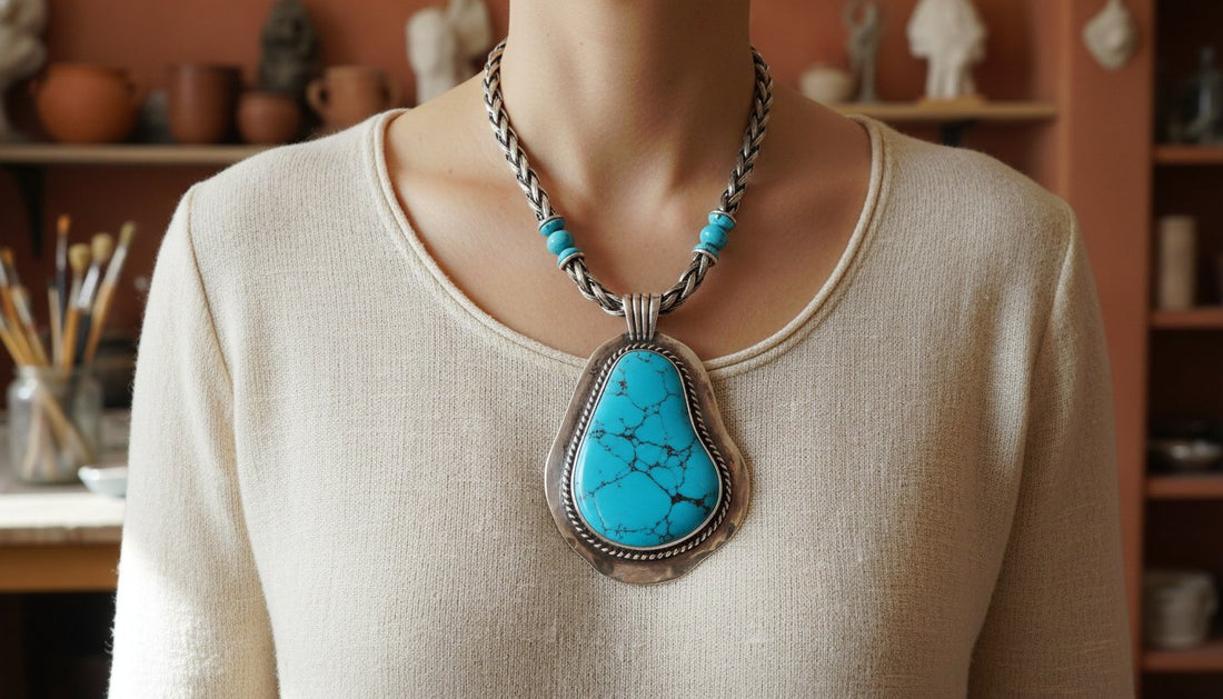 How to Style a Statement Turquoise Necklace: An Artisan Guide