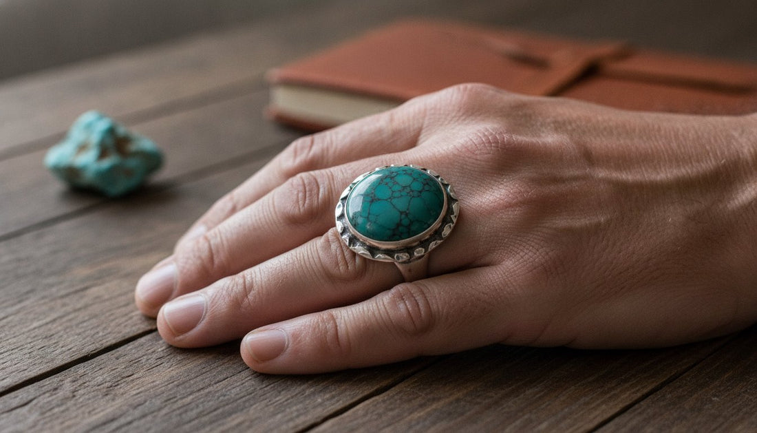 Finding the best men's turquoise ring for Father's Day