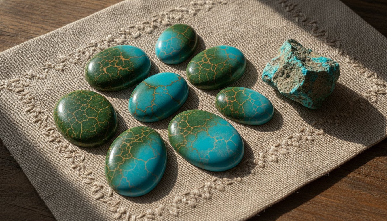 Turquoise Rhodnckeite Royston Turquoise Guide: Authenticity, Colors, and Value – Wildflower ...