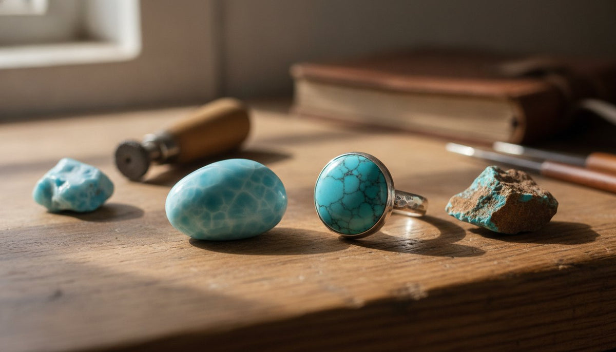 Larimar vs Turquoise: Key Differences for Jewelry Lovers
