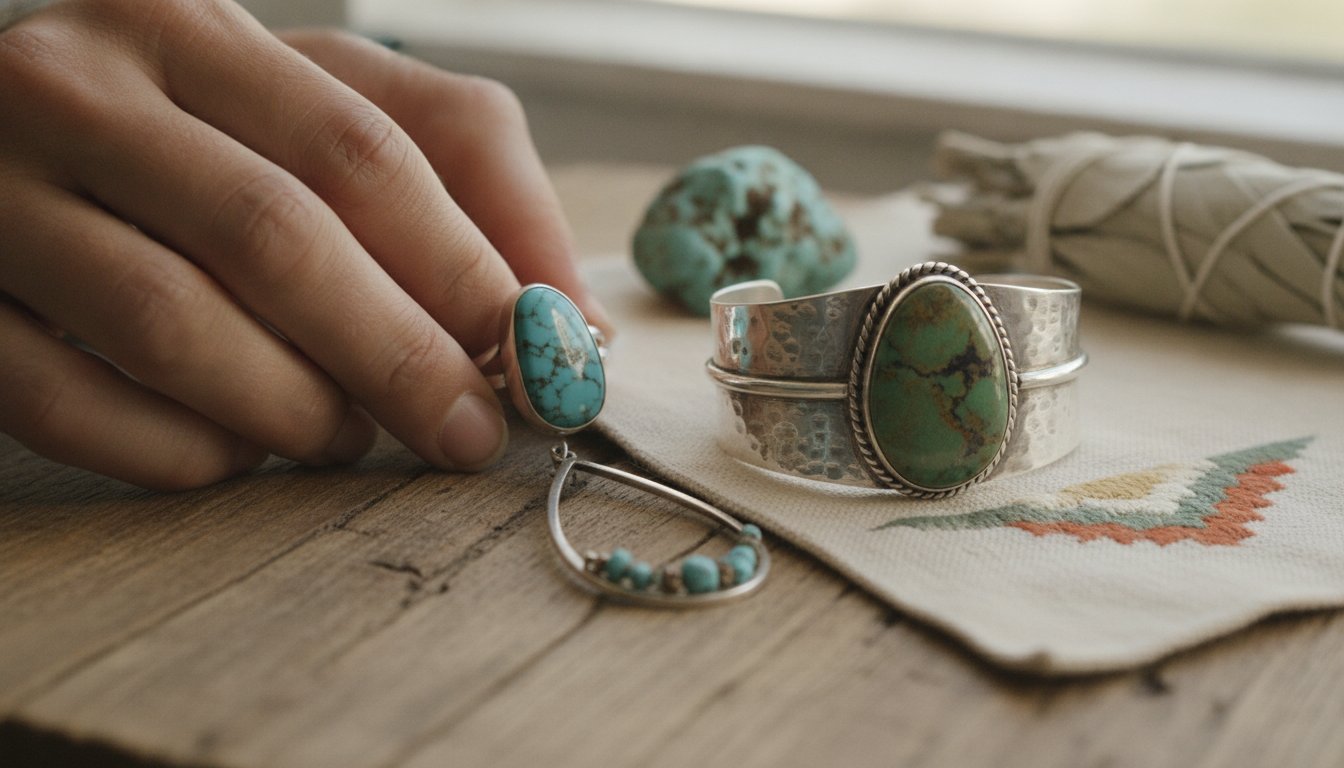 Shop Authentic Santa Fe Southwestern Turquoise Jewelry