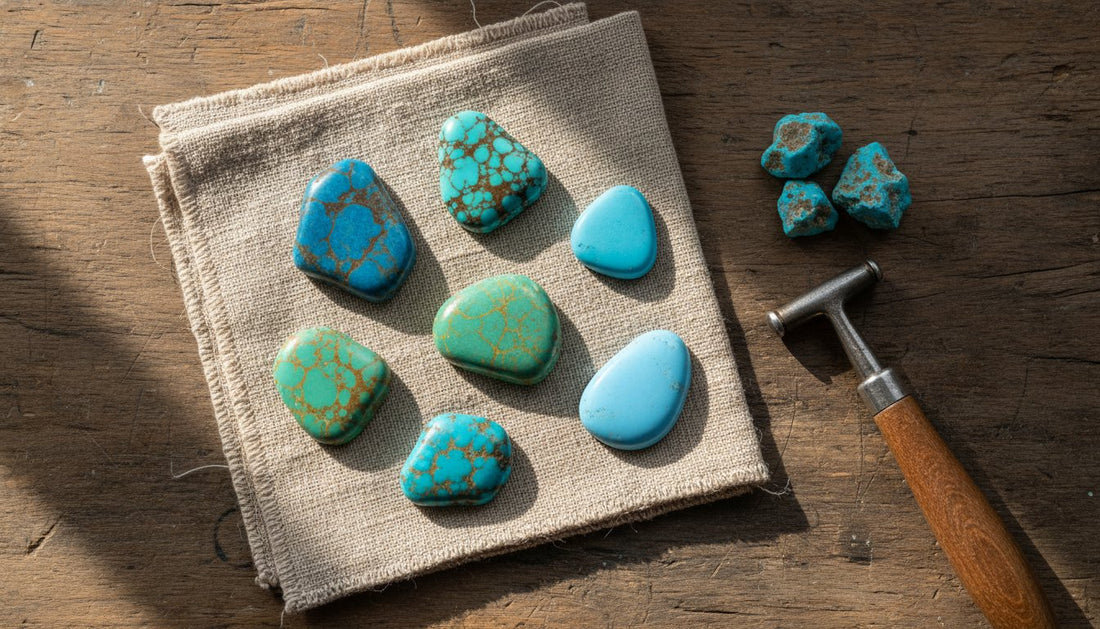 Types of Turquoise: A Guide to Mines, Matrix, and Natural Stones