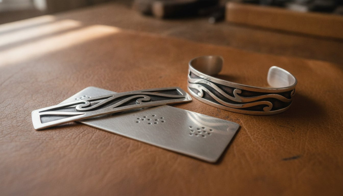 Hopi Silver Overlay Jewelry: The Art of the Two-Sheet Technique