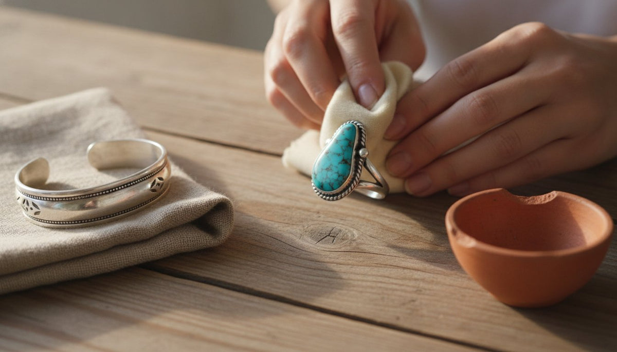 How to Care for Turquoise & Sterling Silver Jewelry