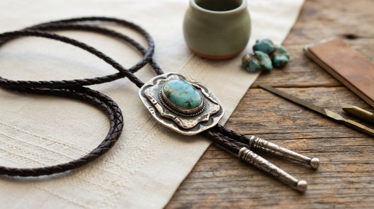 Navajo Sterling Silver Bolo Tie: A Guide to Authentic Artisan Craftsmanship