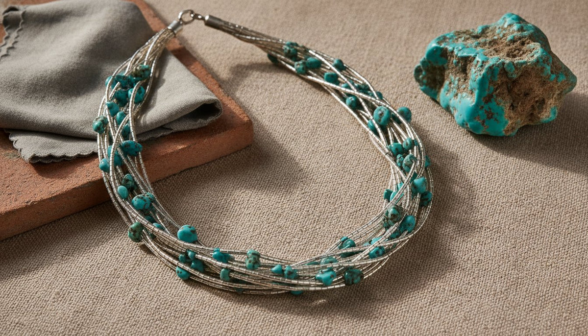 Sterling Silver Multi-Strand Turquoise Necklace: A Buying and Quality Guide