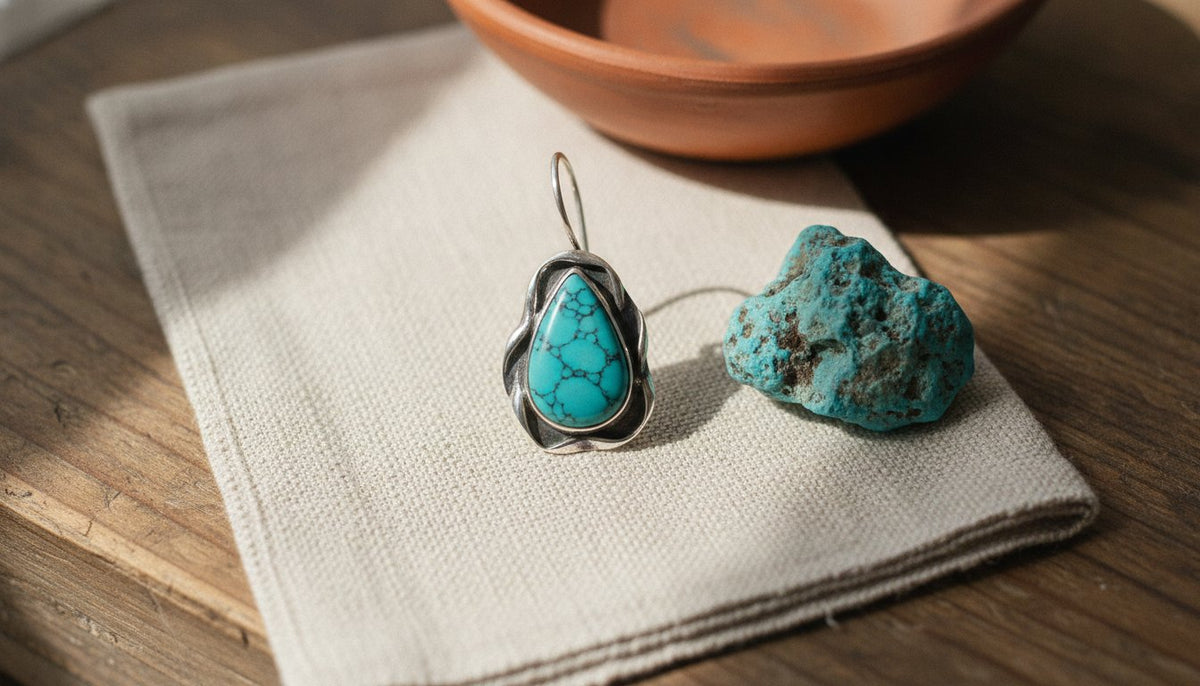Sterling Silver Turquoise Dangle Earrings: A Guide to Authentic Artistry