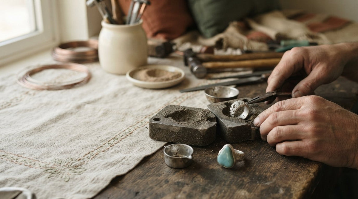 What Is Sand Casting for Jewelry? Understanding This Handcrafted Art