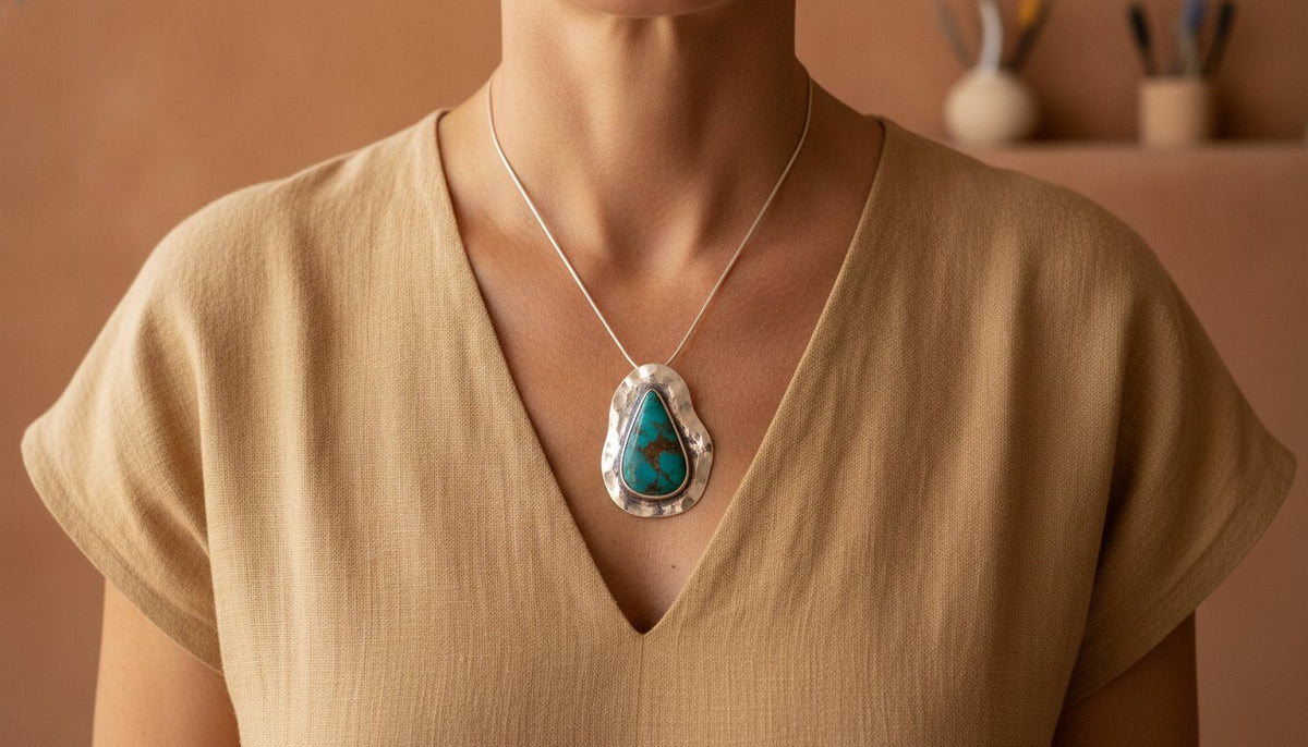What Neckline to Wear with a Pendant Necklace