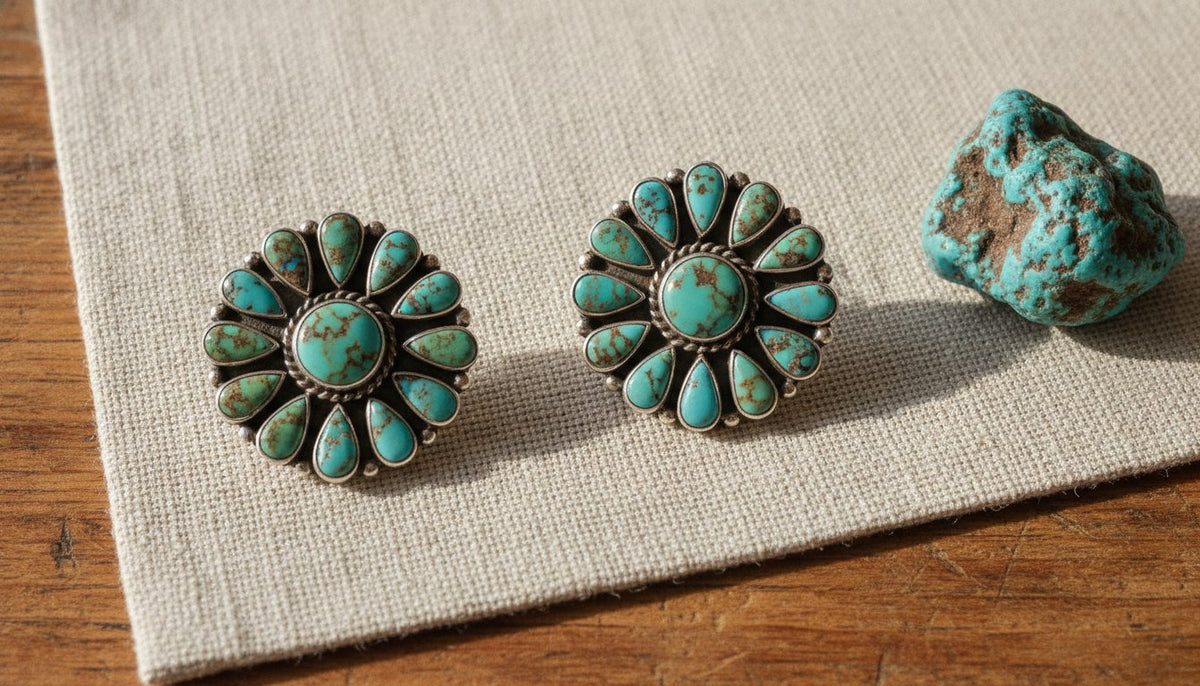 Zuni Petit Point Cluster Earrings: A Guide to Authentic Southwestern Artistry