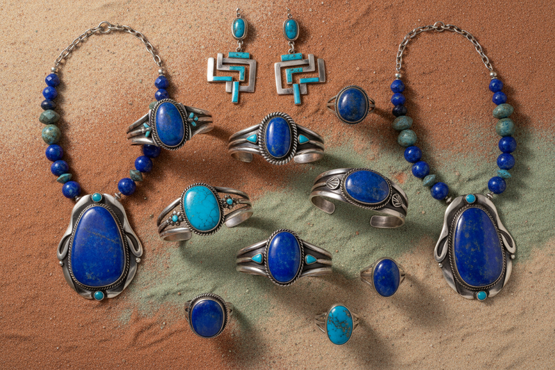 Lapis Lazuli Southwestern Jewelry Collection