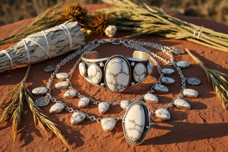 White Buffalo Southwestern Jewelry Collection