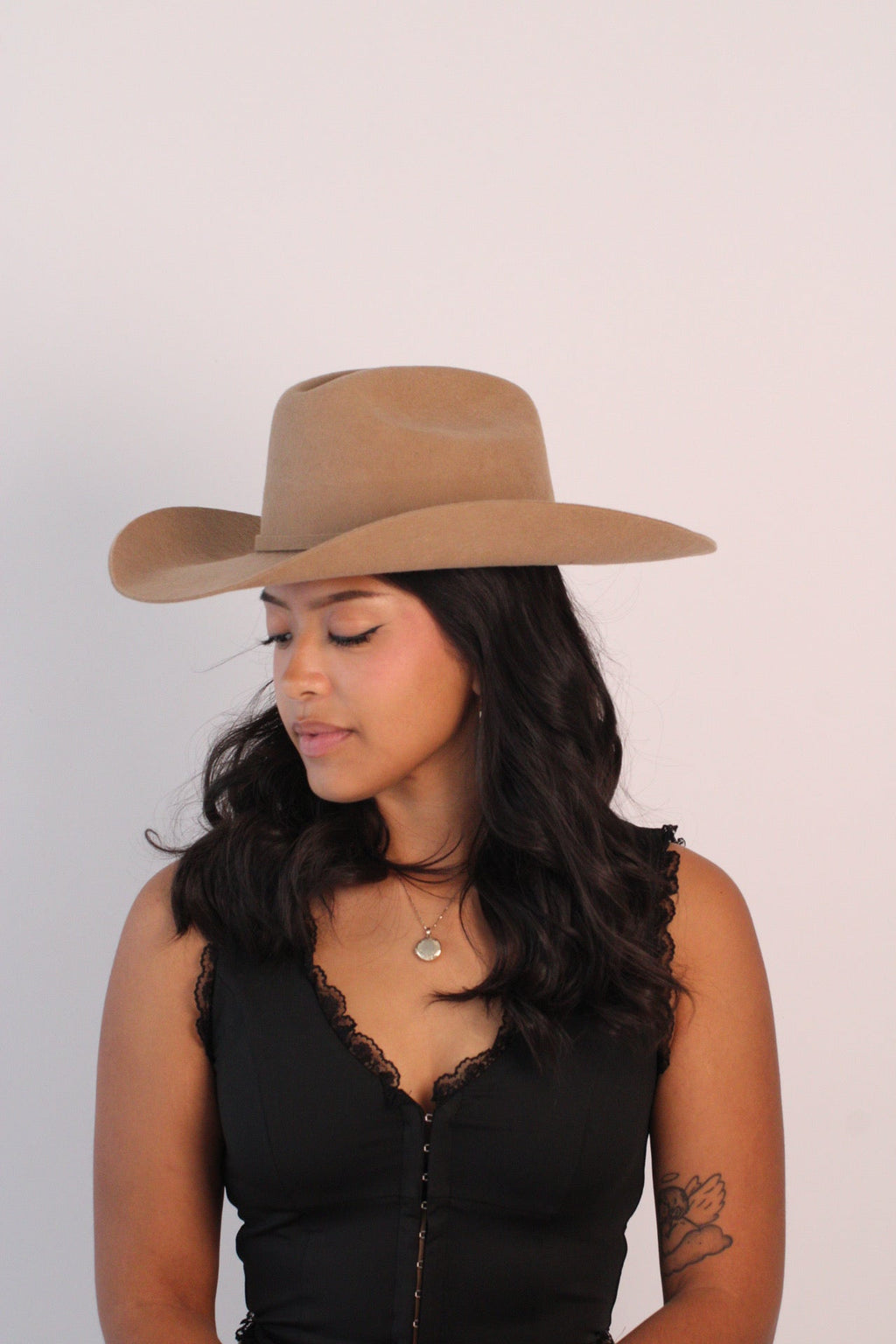 Chestnut Mustang cowboy hat, view 5
