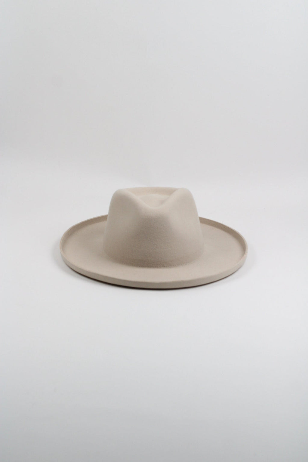 Ivory Harper wool felt pencil brim western hat
