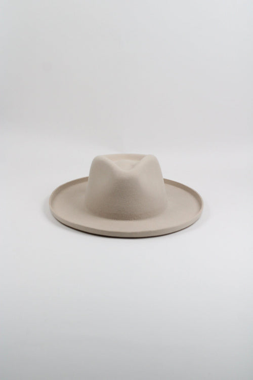 Ivory Harper wool felt pencil brim western hat
