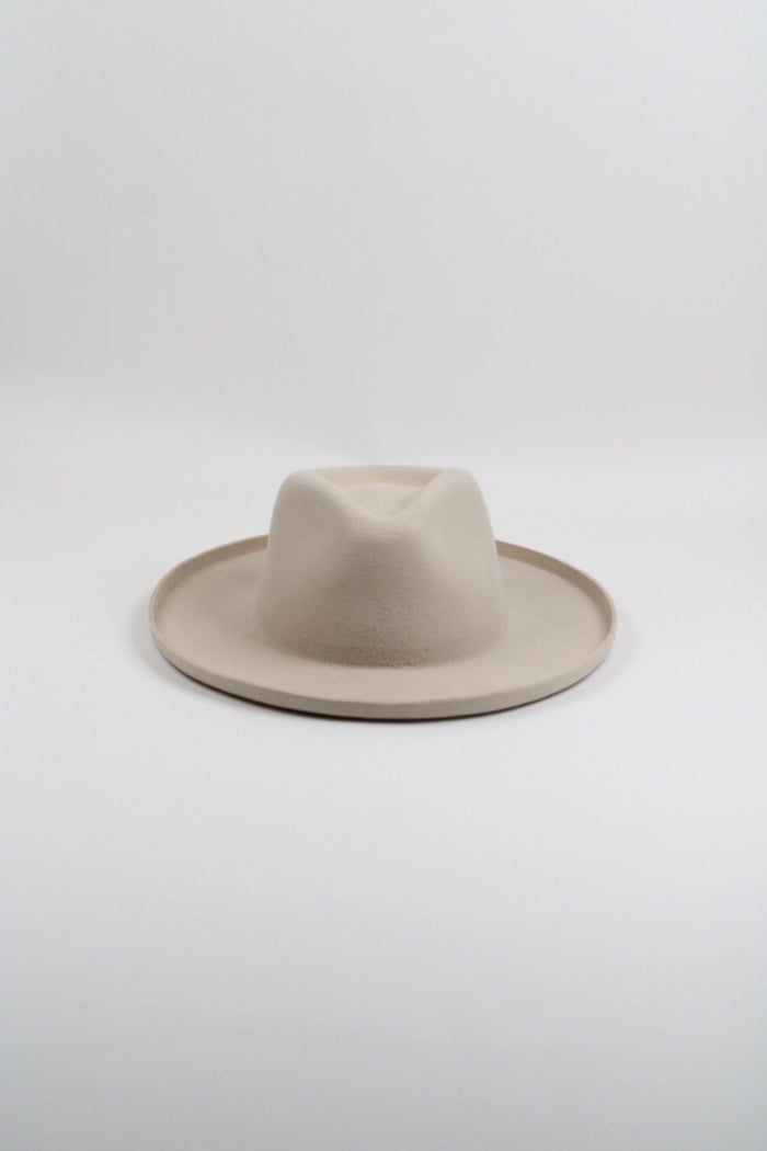 Ivory Harper wool felt pencil brim western hat