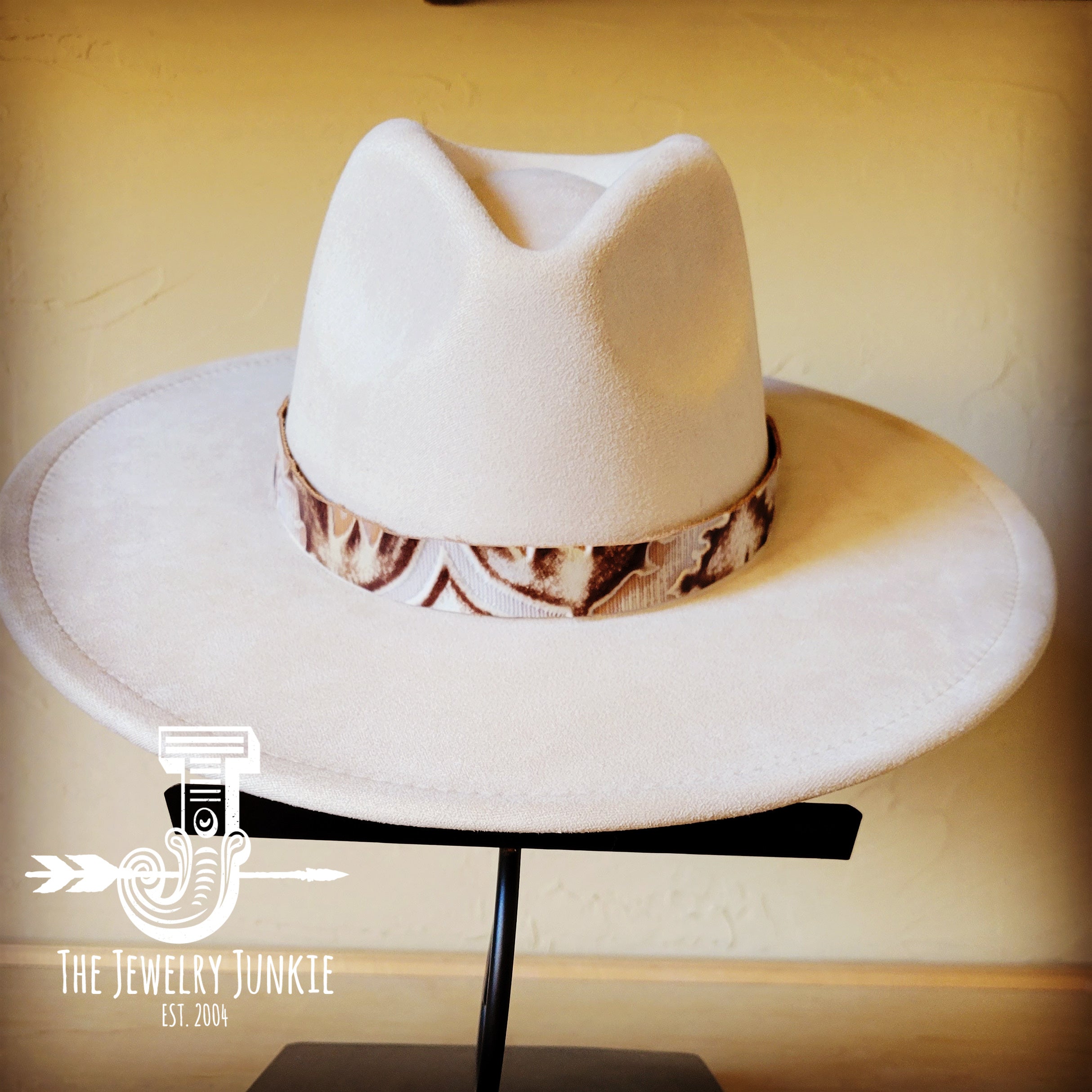 Sienna Laredo tooled leather hat band