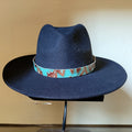 Copper Laredo tooled leather hat band