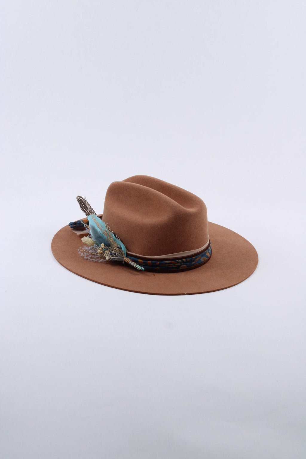 Gypsy Soul in Tan Flat Brim