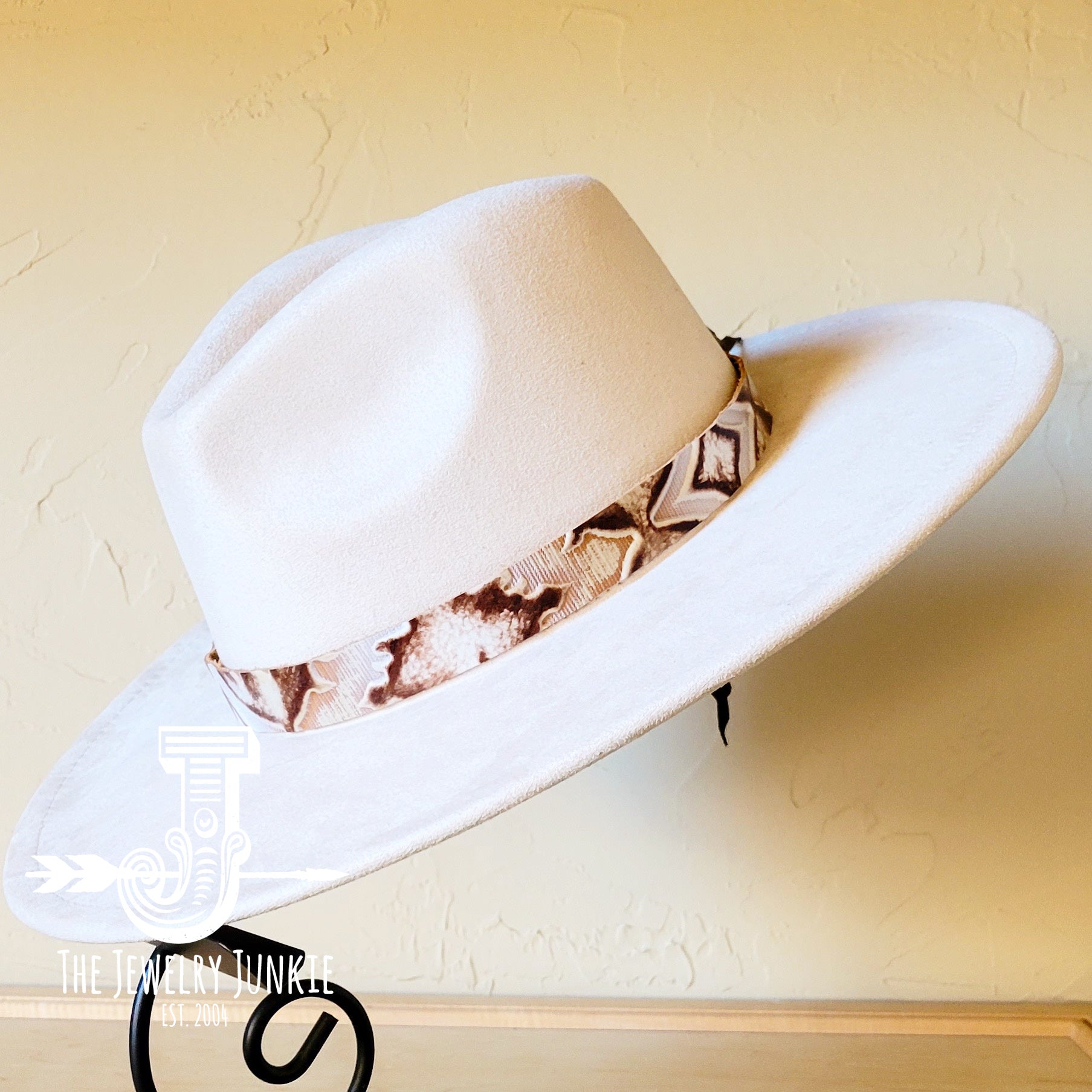 Sienna Laredo Embossed Leather Hat Band