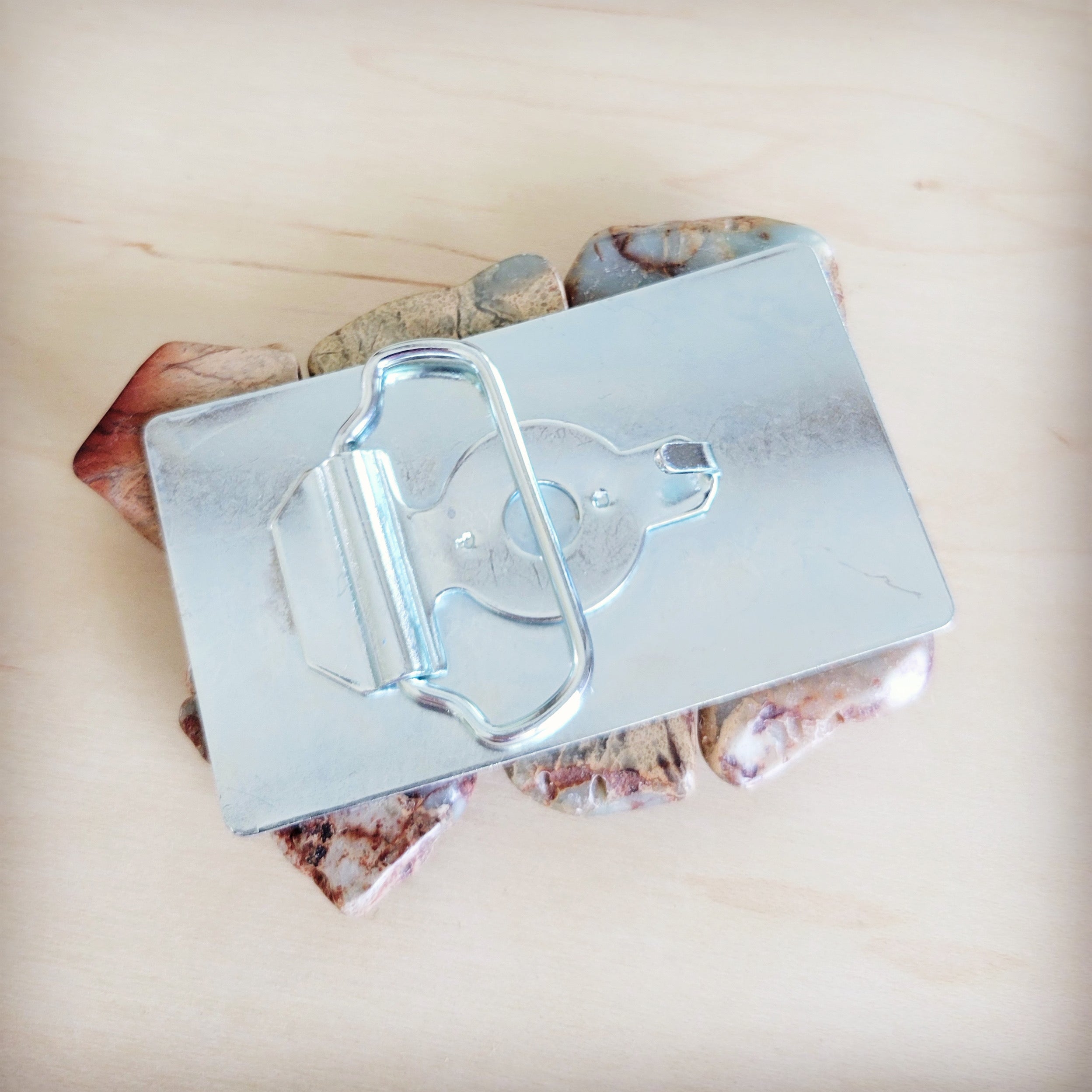 Medium Aqua Terra Slab Belt Buckle