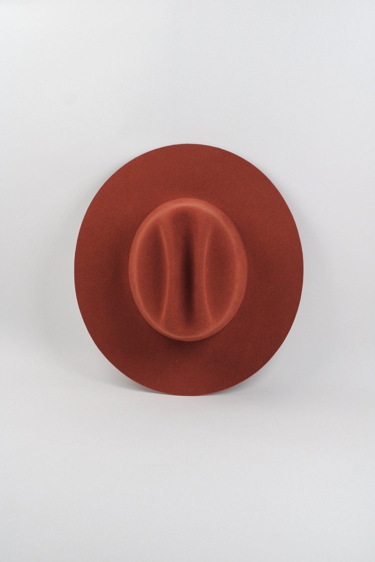 Brick Dakota cattleman hat, view 4