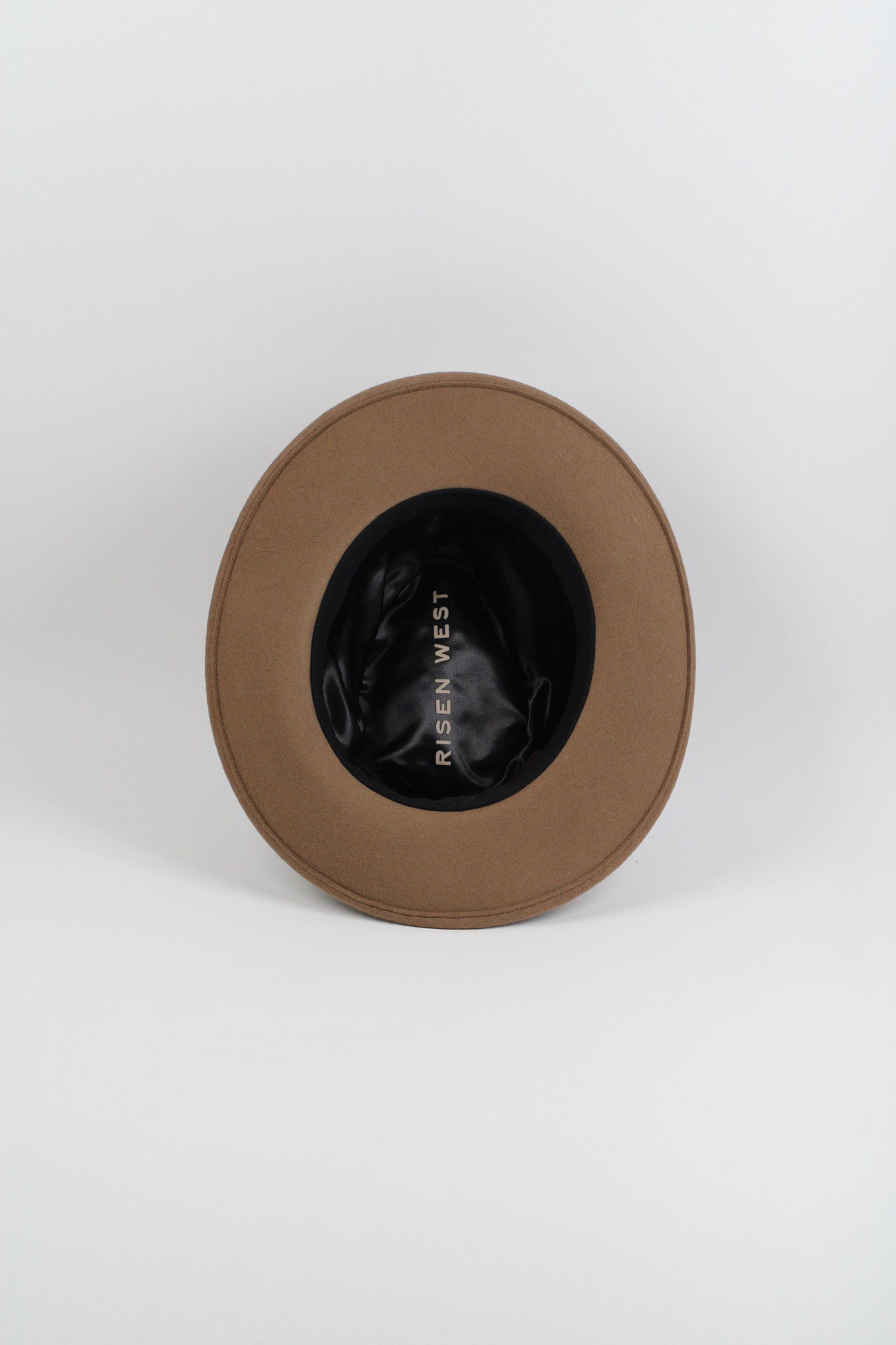 Khaki Westin wool fedora, view 5