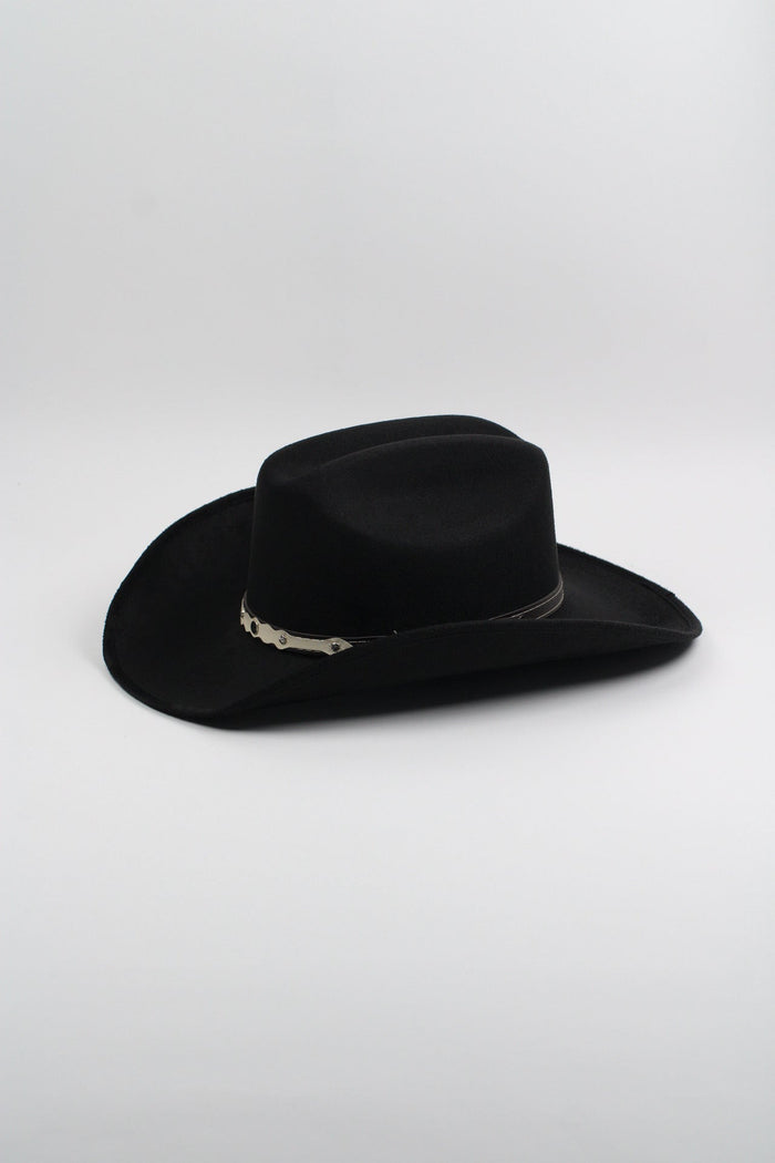 Black Durango vegan suede cowboy hat