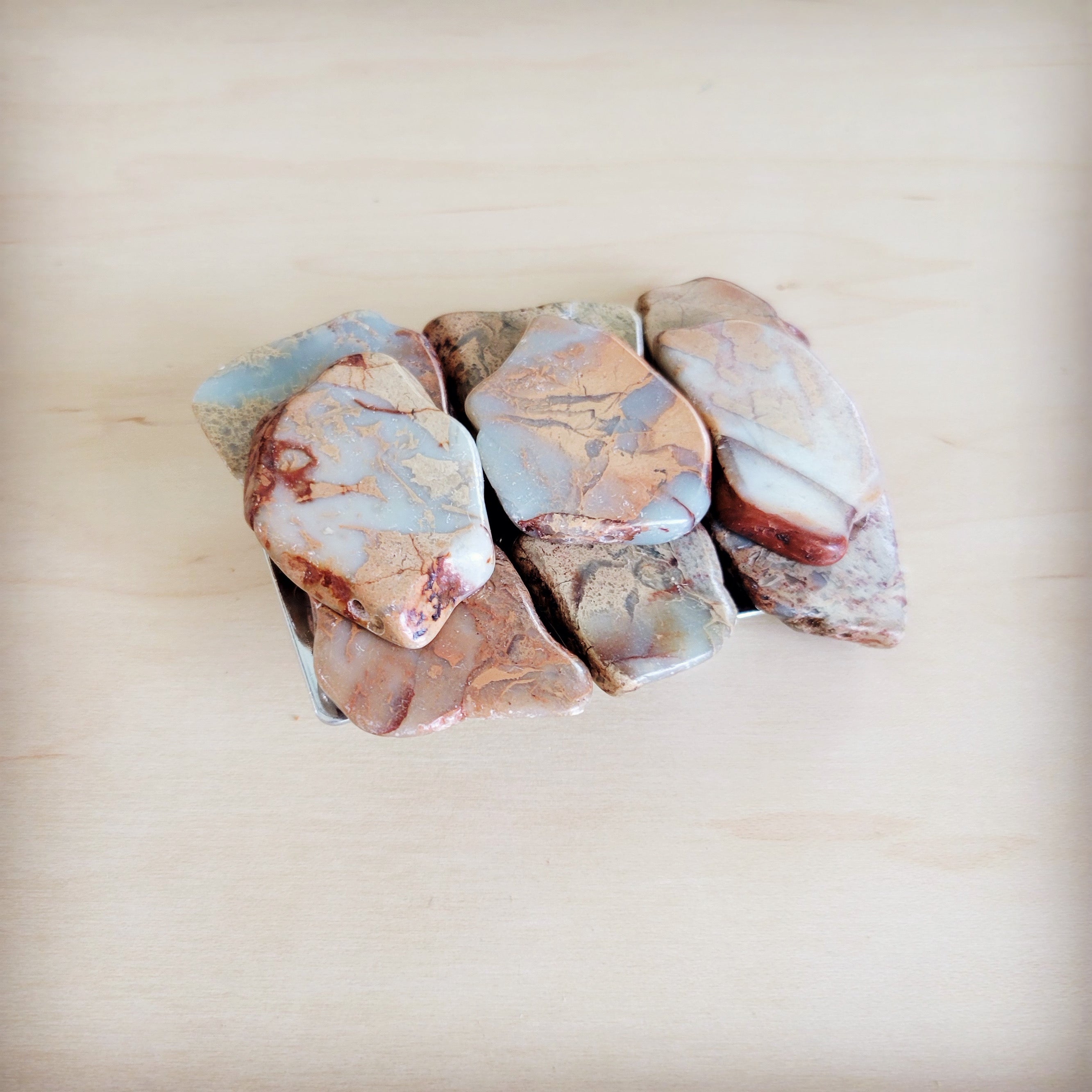 Medium Aqua Terra Slab Belt Buckle
