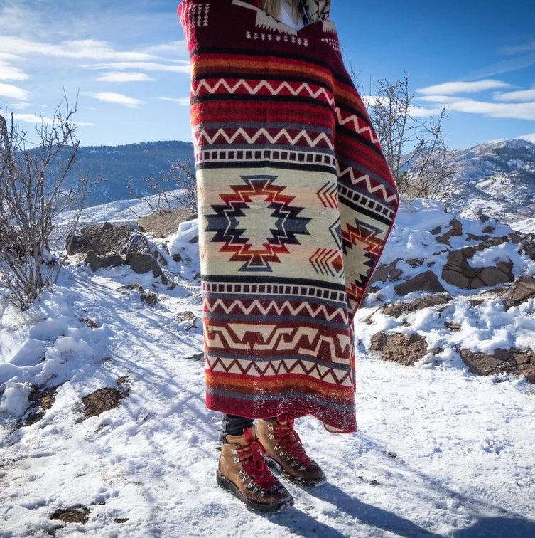 Andean alpaca throw blanket, view 17