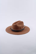 Gypsy Soul in Tan Flat Brim