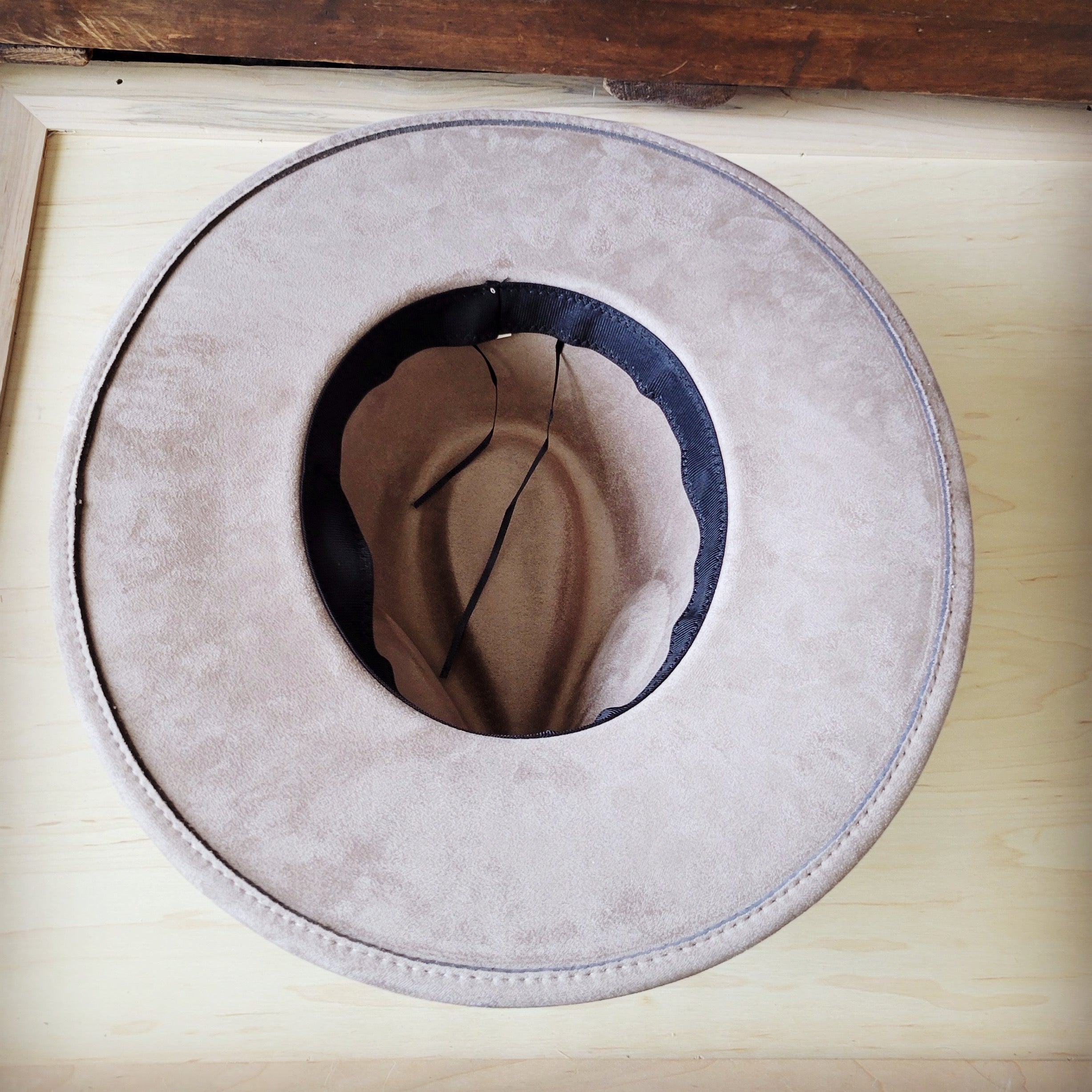 Hand-Painted Leopard Boho Western Cowgirl Hat and Band in Turquoise Brown