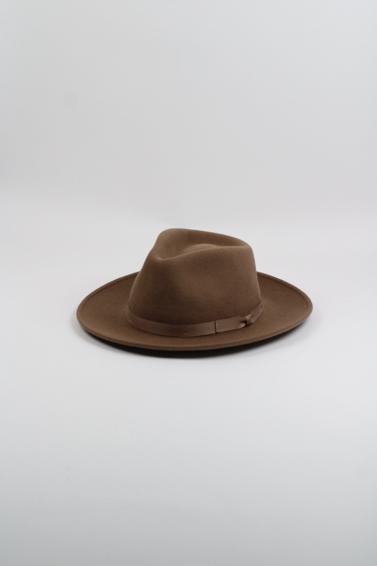 Khaki Westin crushable wool fedora