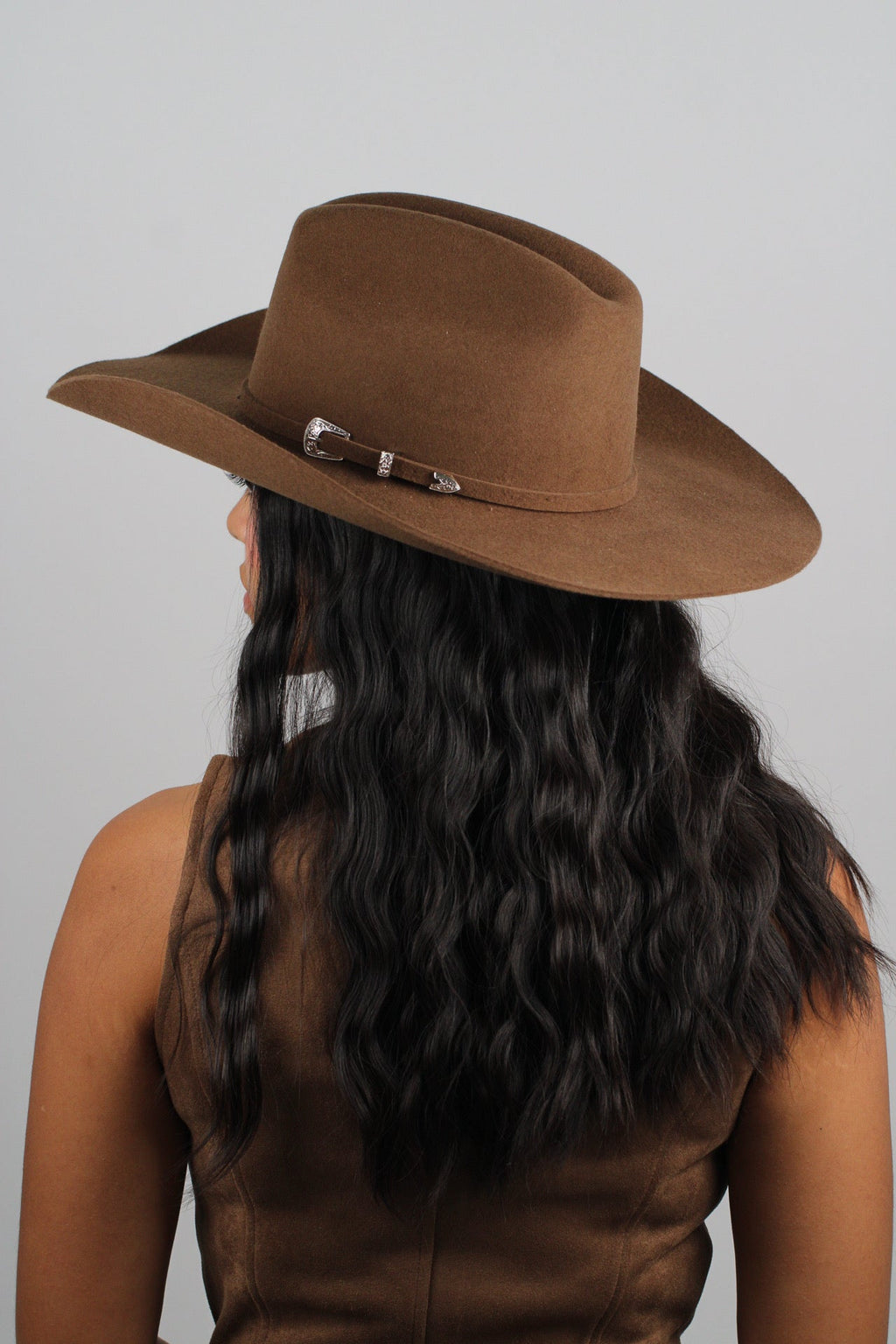 Caramel Mustang cowboy hat, view 6