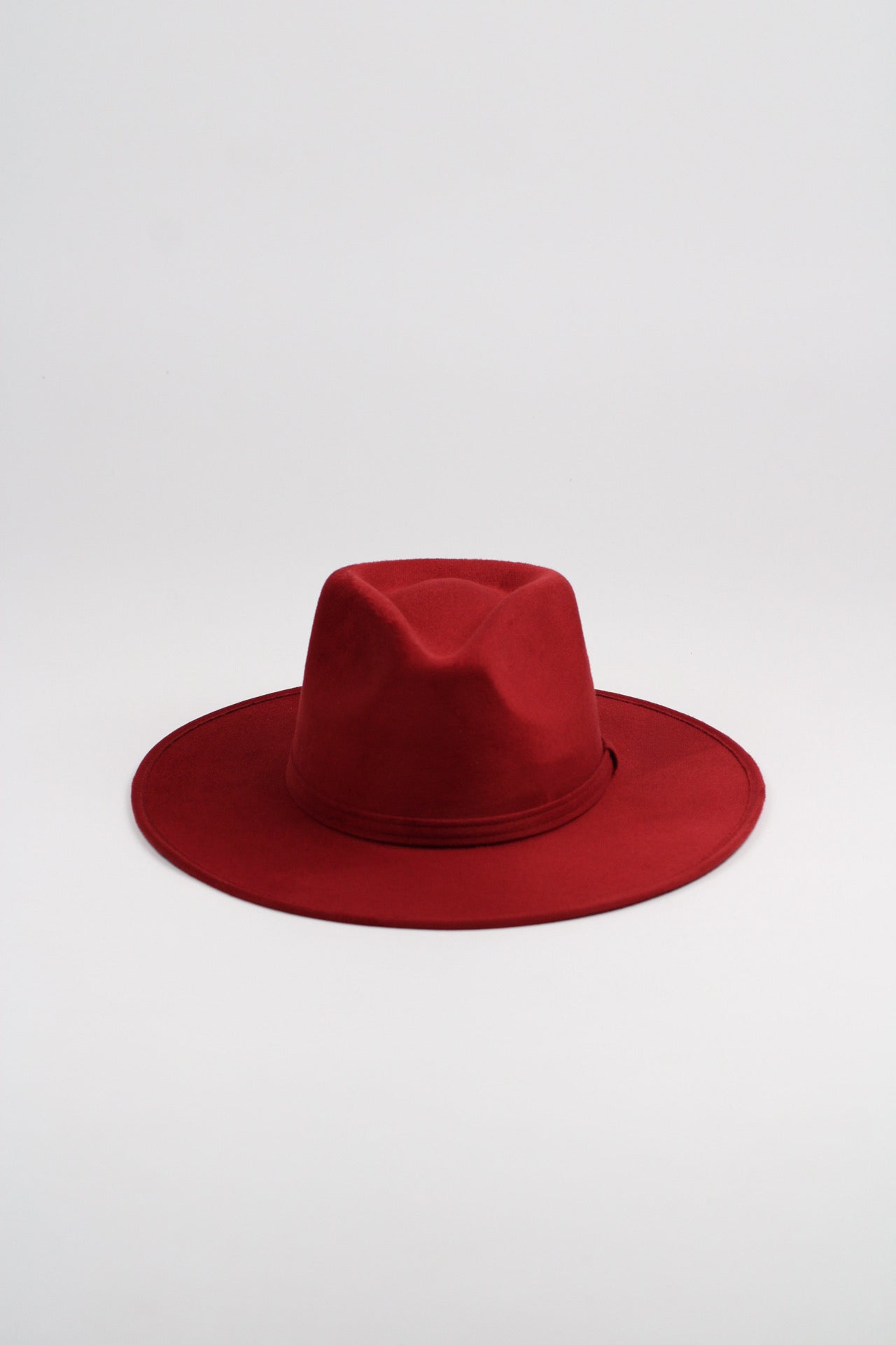 Burgundy Nomad rancher hat, view 6