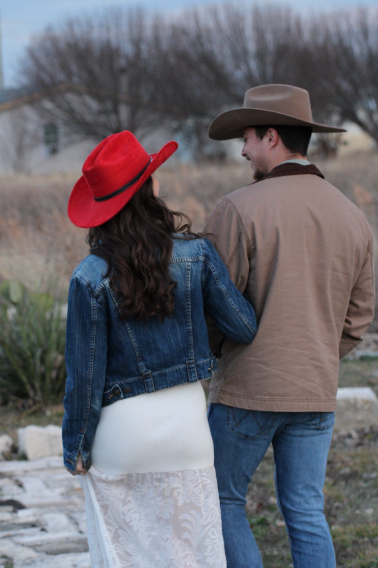 Lipstick red Durango cowboy hat, view 5
