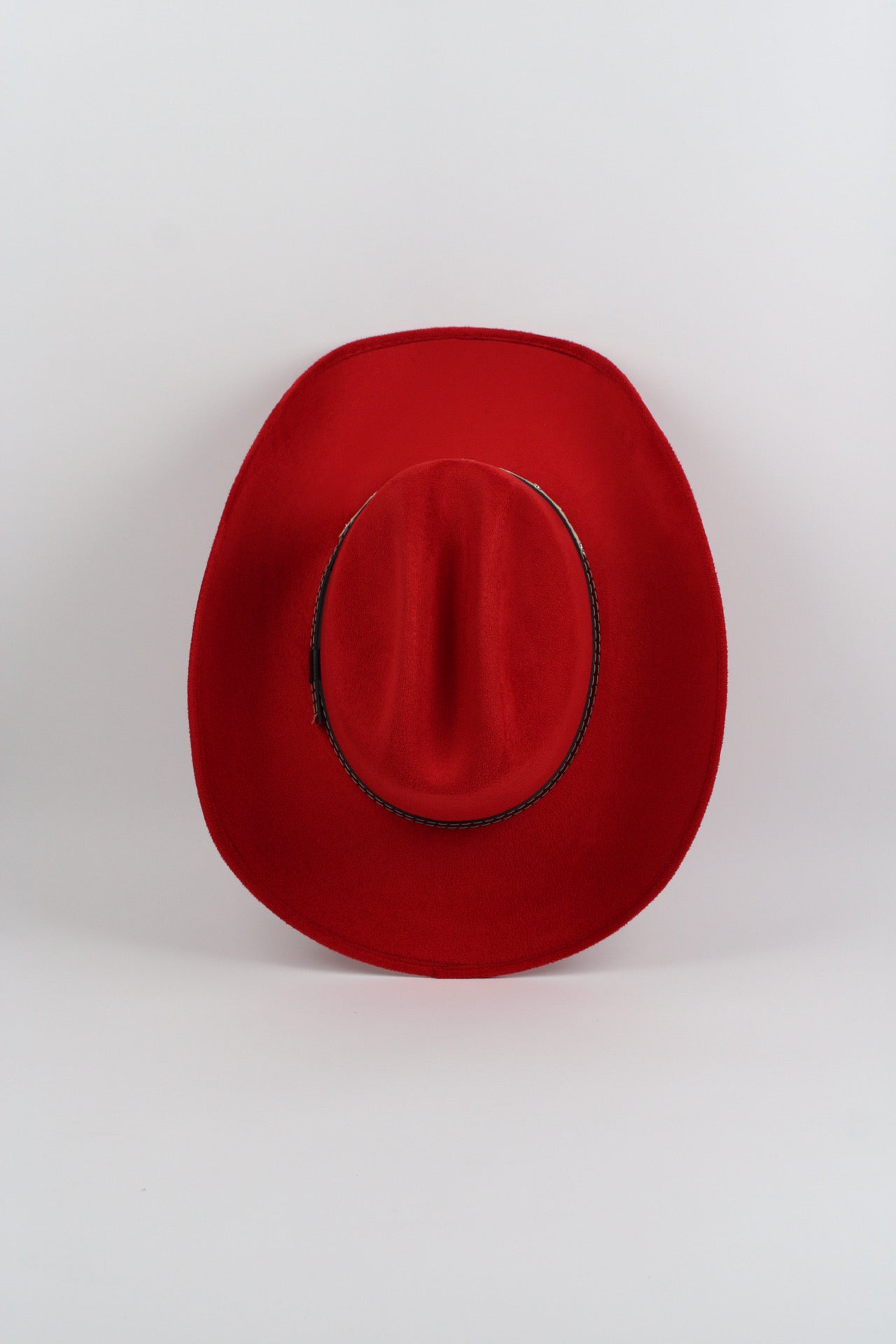 Lipstick red Durango cowboy hat, view 3