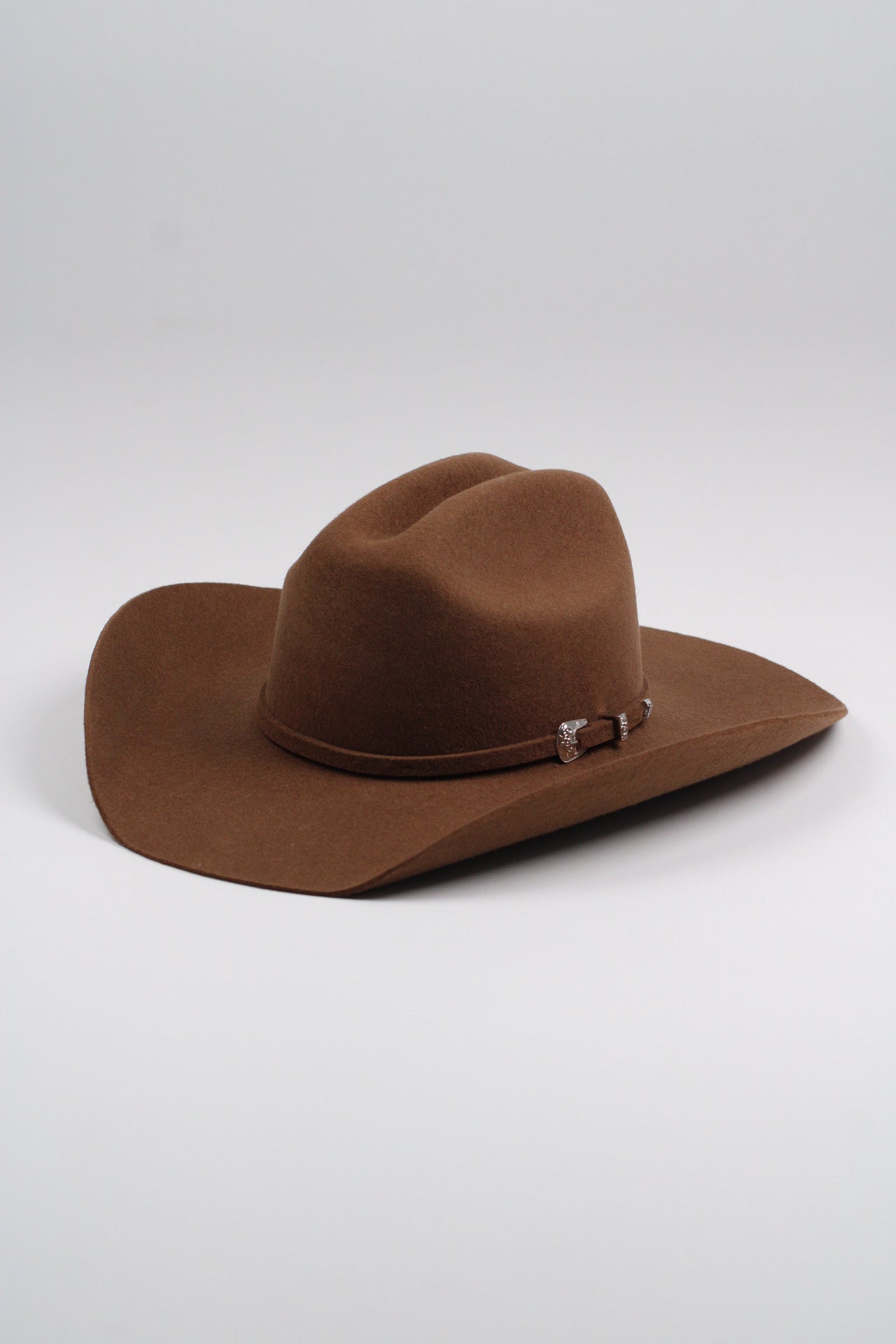 Caramel Mustang 30X merino wool cowboy hat