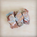 Medium aqua terra slab belt buckle