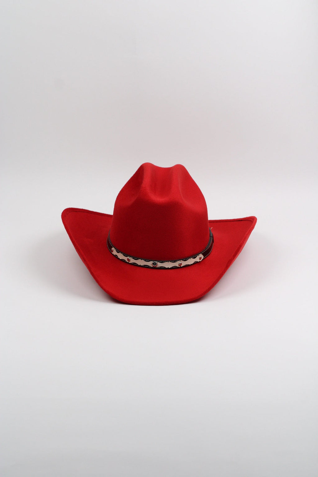 Lipstick red Durango cowboy hat, view 2