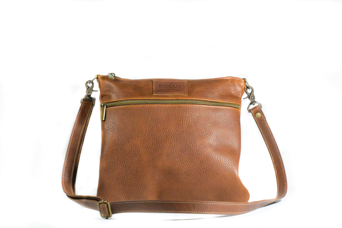 Ellis River leather crossbody bag