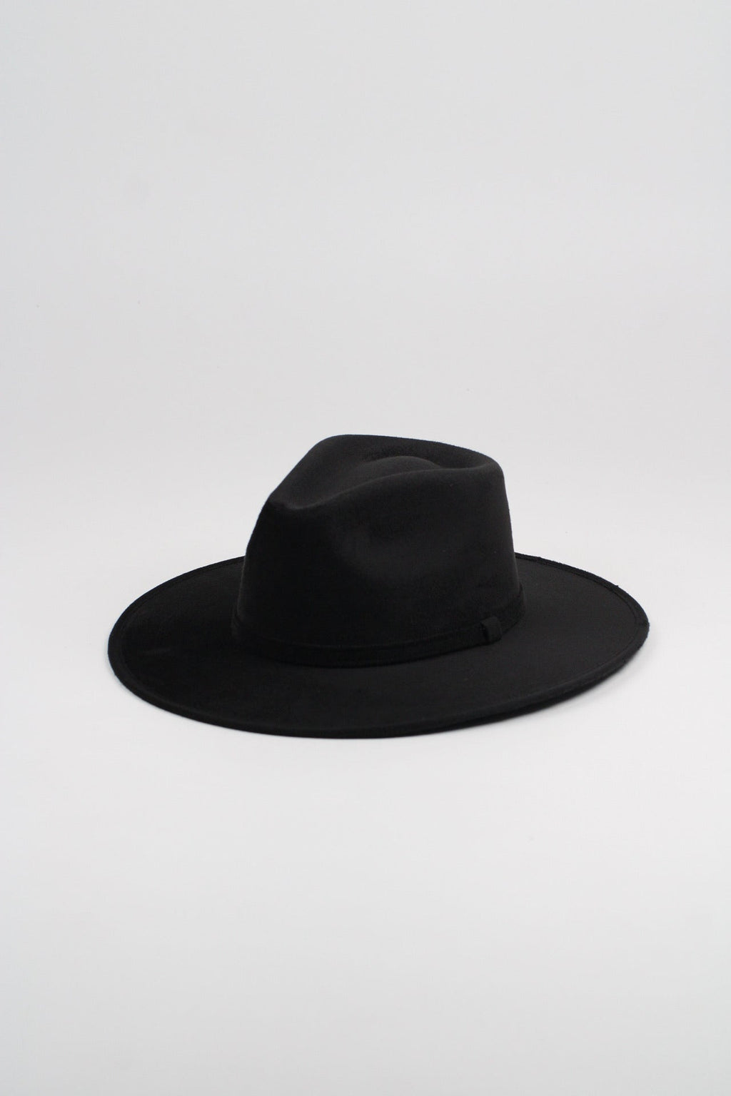 Black Nomad vegan suede rancher hat