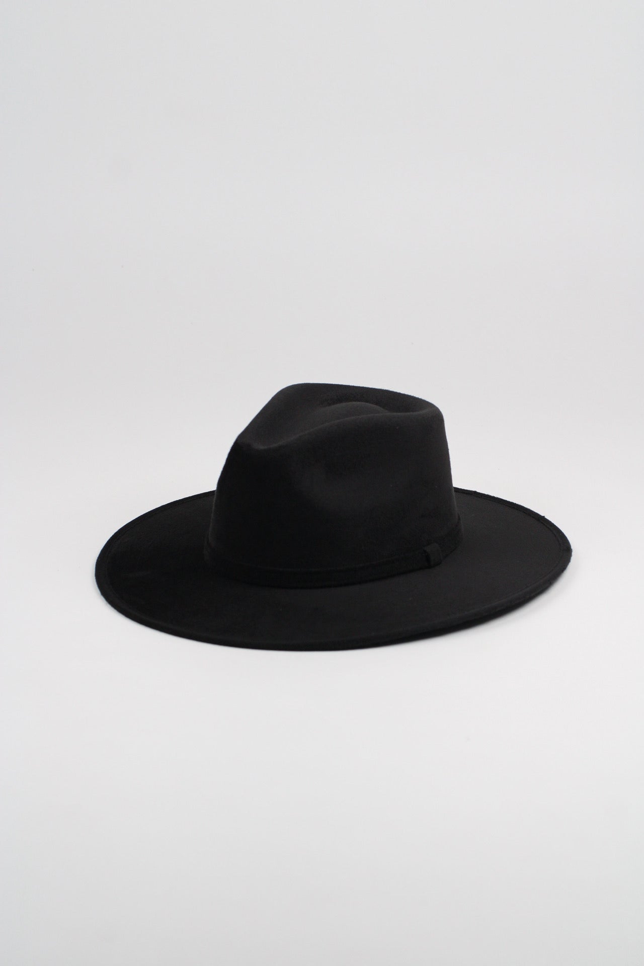 Black Nomad vegan suede rancher hat
