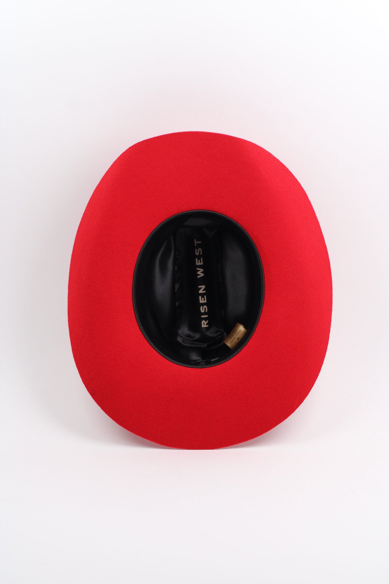 Red Mustang cowboy hat, view 4