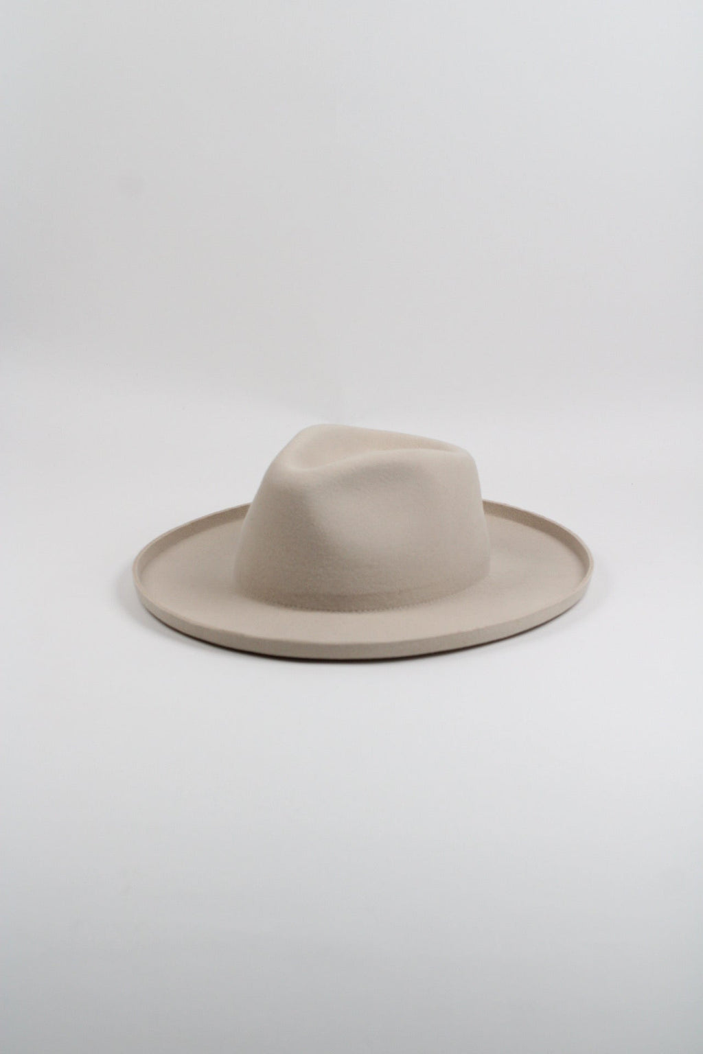 Ivory Harper pencil brim hat, view 3