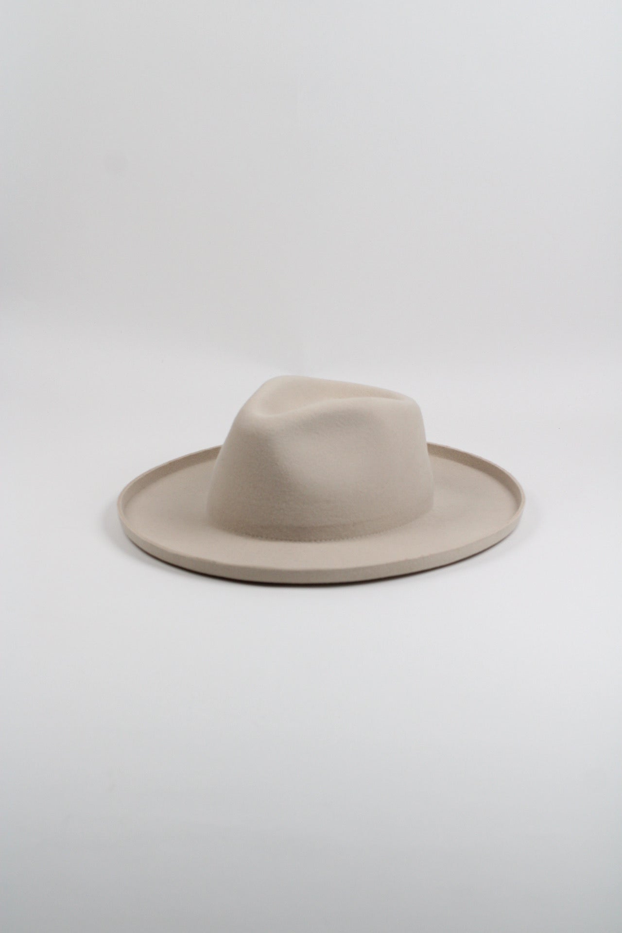 Ivory Harper pencil brim hat, view 3