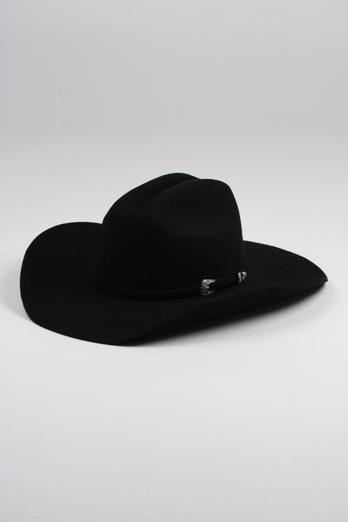 Black Mustang cowboy hat, view 2