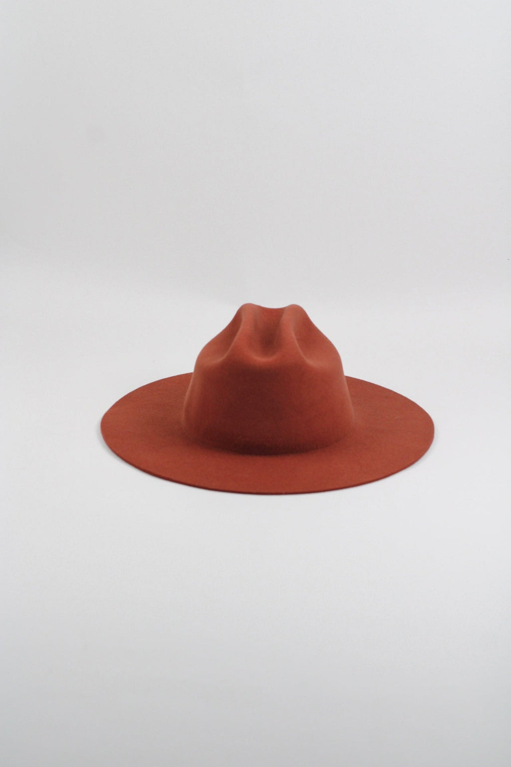 Brick Dakota cattleman hat, view 3