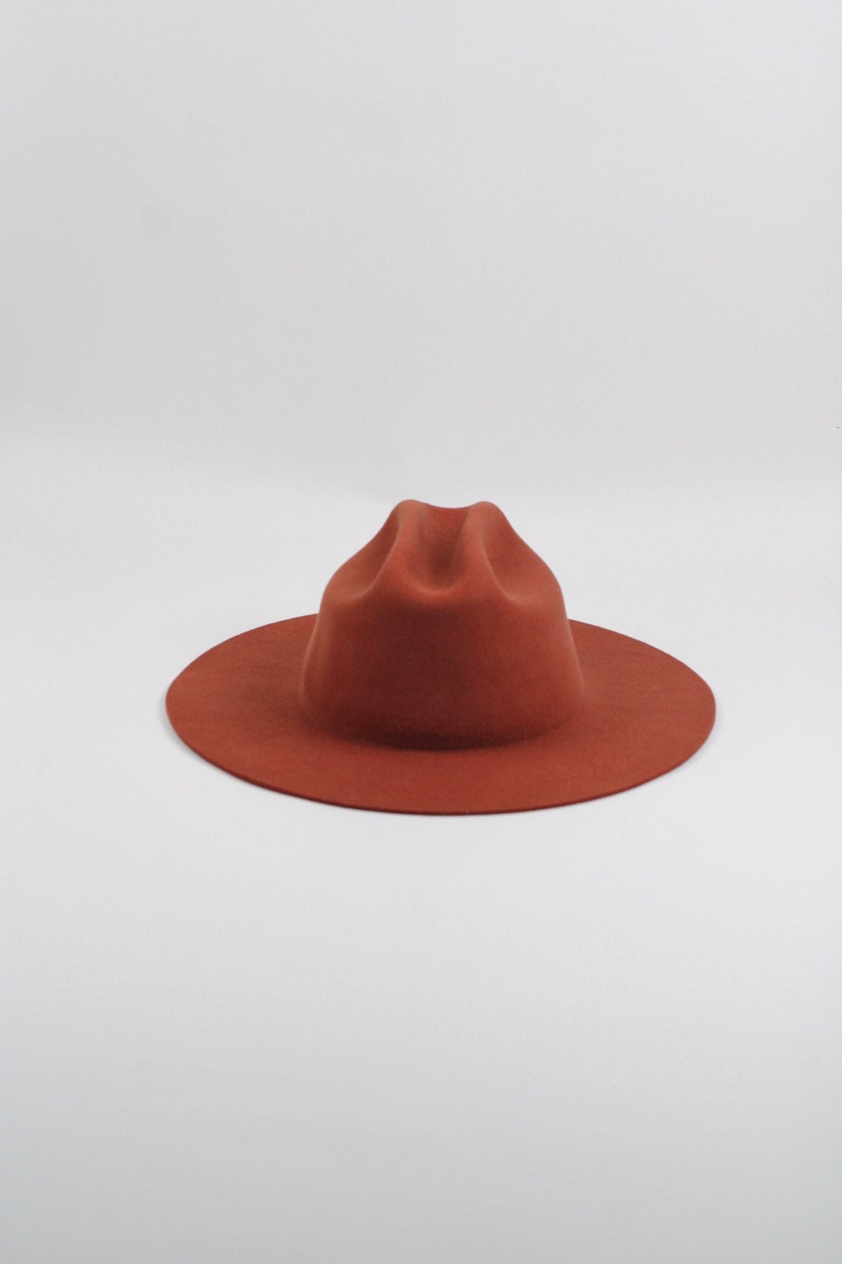 Brick Dakota cattleman hat, view 3
